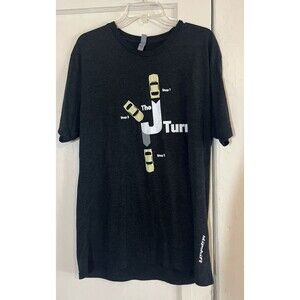 BlipShift T-shirt Men’s Size XL Black The J Turn Auto Graphic Tee Next Level